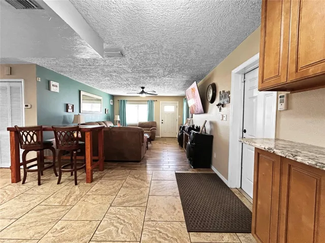 Furnishings removed Kitchen area