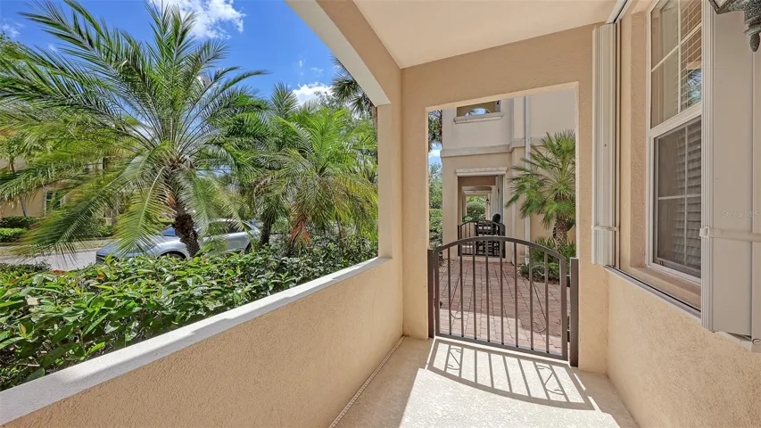 First-floor private balcony.