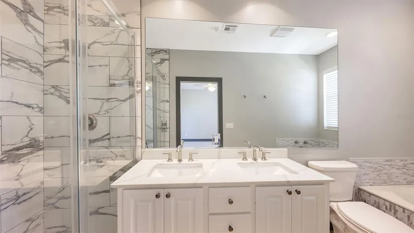Dual sinks are a plus.
