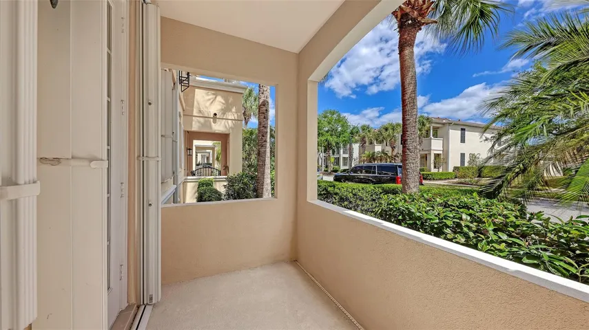 First-floor private balcony.