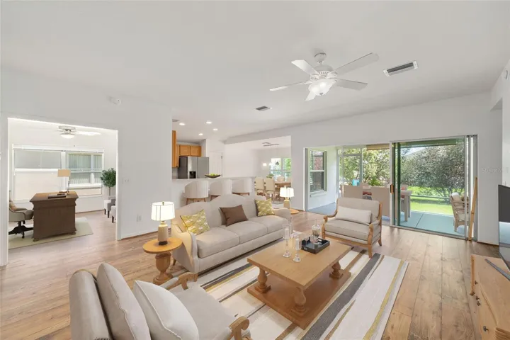Living Room Vitually Staged