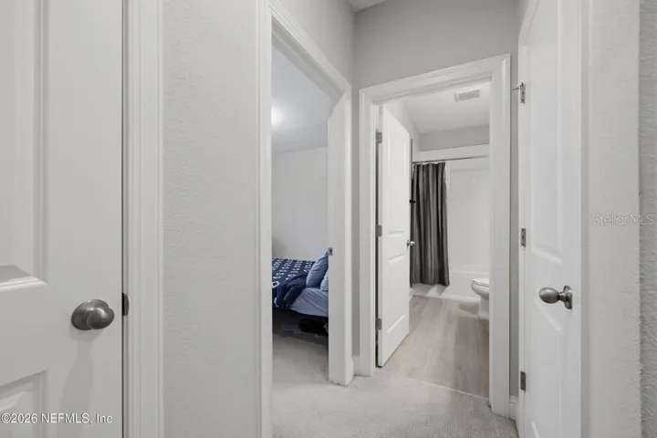 Upstairs hall to bed & bath