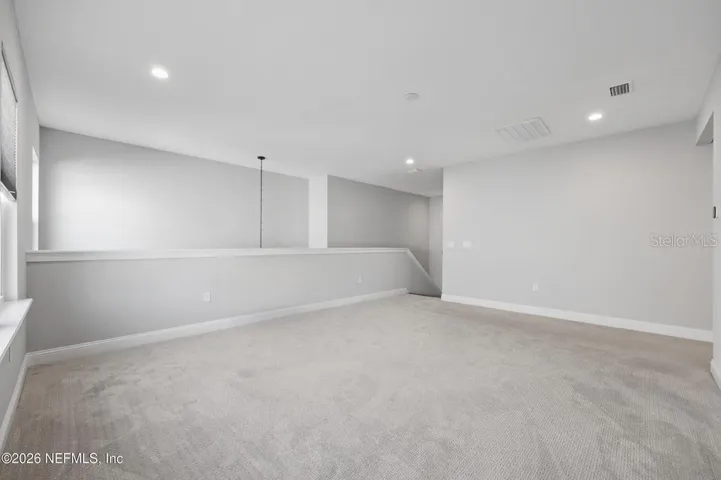 Upstairs living space