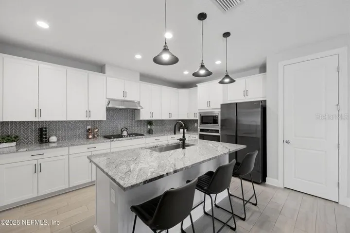 Kitchen white cabinets