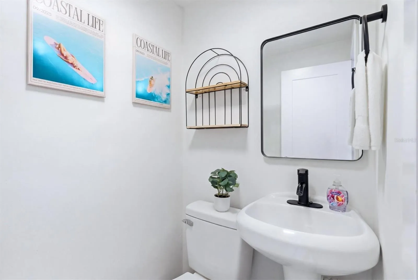 1/2 bath