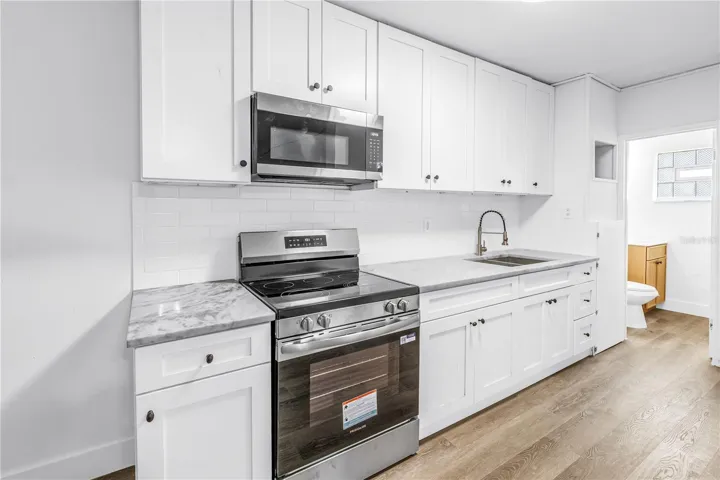 Back unit 2 bedroom kitchen.