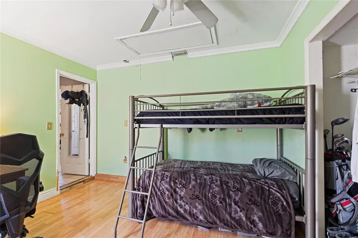 4th bedroom converted from garage