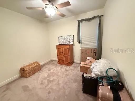 Unstaged Back Bedroom