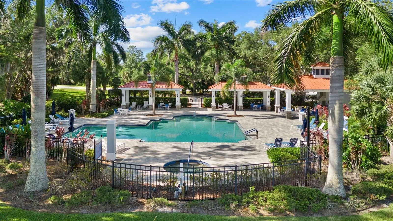 Resort style pool