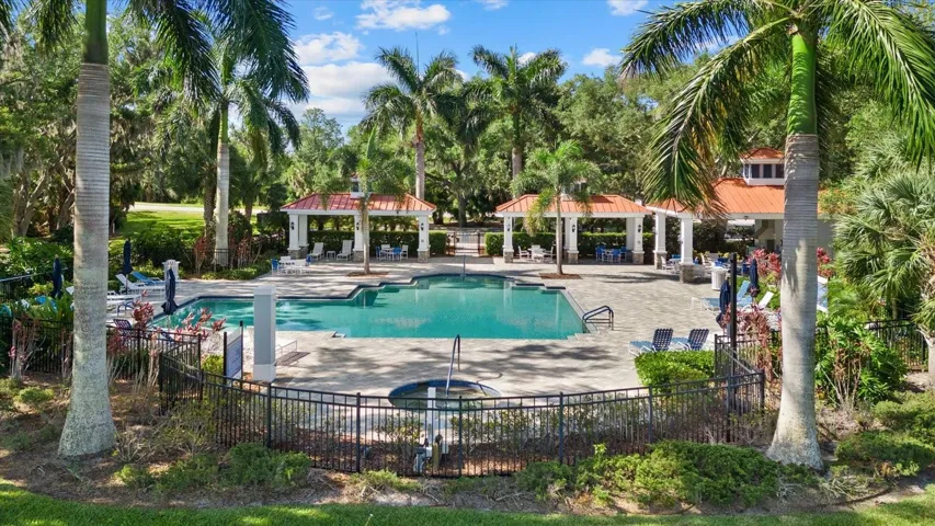 Resort style pool