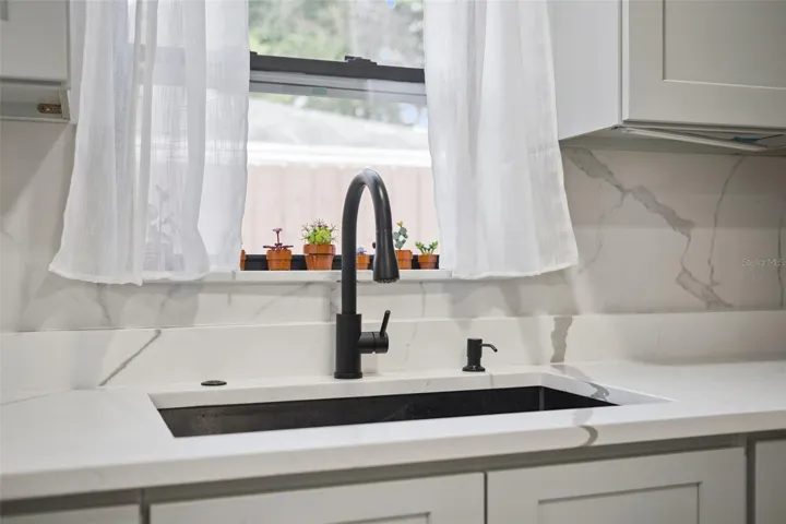 Large sink / kitchen window