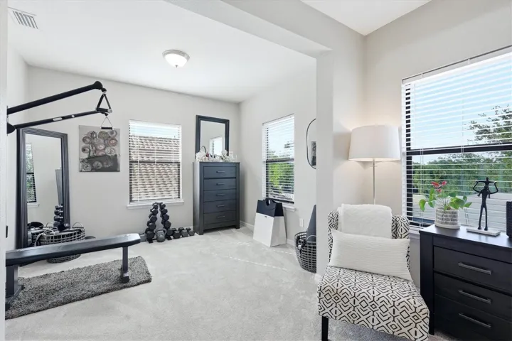 Flex Space connected to Primary Suite