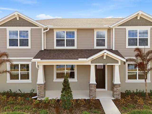Meridian Parks Lot 1021 of Phase 6 - Aurora Floorplan - Craftsman Elevation