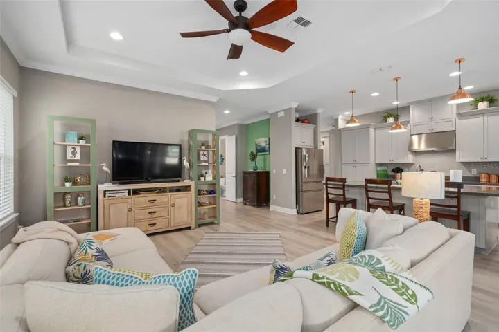 Open Entertaining Area