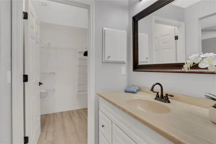 Walk-In Closet in Primary Bedroom