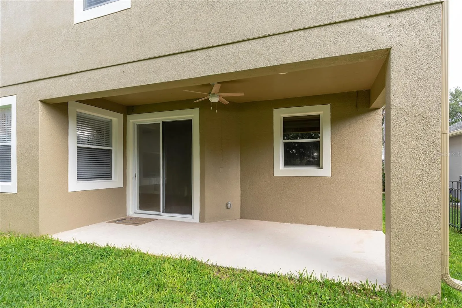Covered Rear Patio