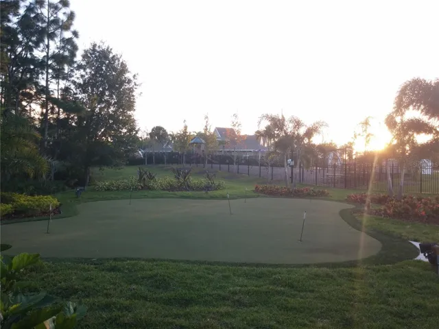 golf padding green