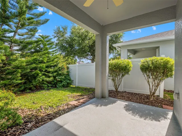 Rear Covered Patio