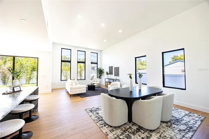 Living and dining