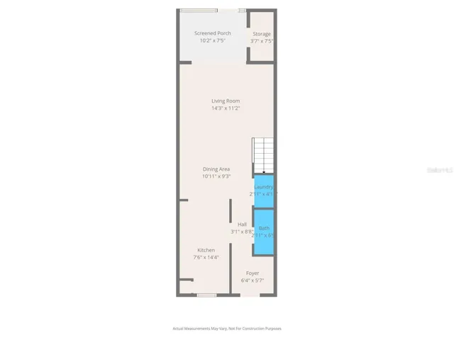 Floorplan downstairs
