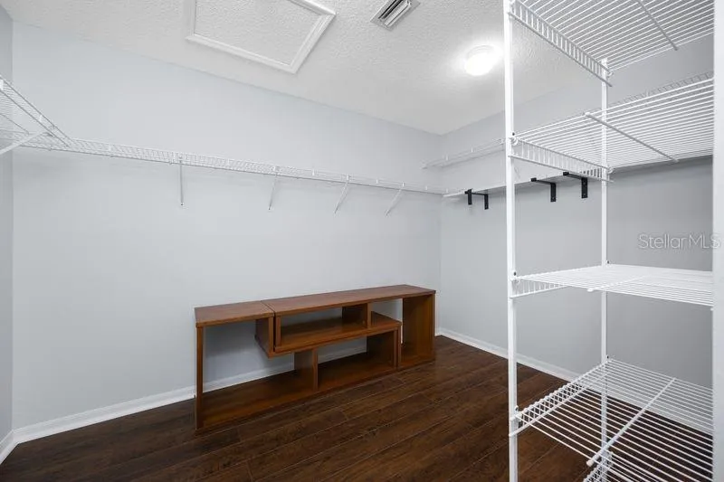 Primary Bedroom Walk in Closet