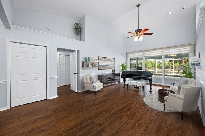 Virtually Staged Living Room