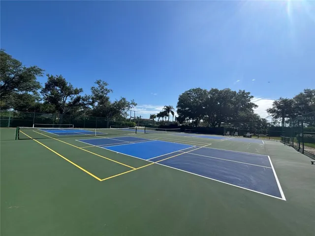 Tennis and pickle ball courts