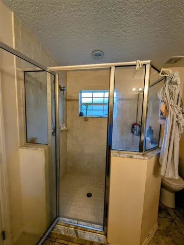 Primary Bathroom Large Walk-in Tile Shower