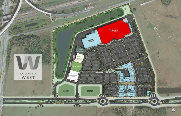 Lake Nona West Shopping Center opening 2026