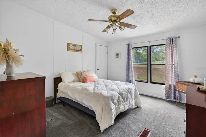 Third bedroom with walk in closet!