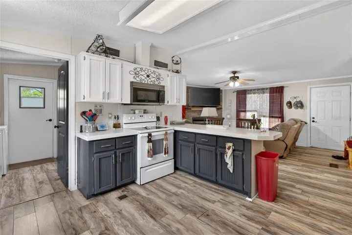 Kitchen overlooking your family room