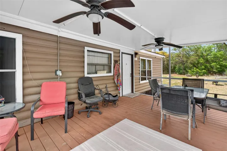 Screened porch