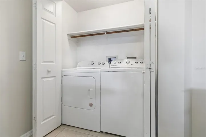 Laundry Closet In Unit