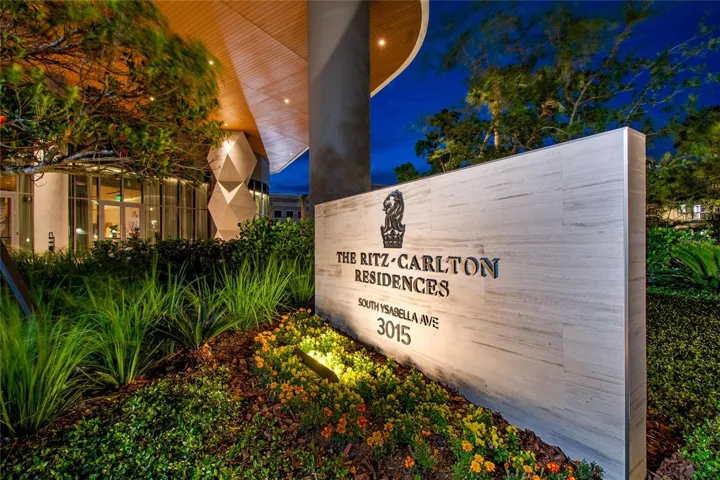 Ritz-Carlton at dusk