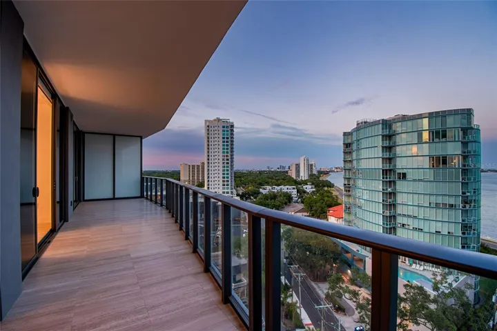 Sunset at your balcony