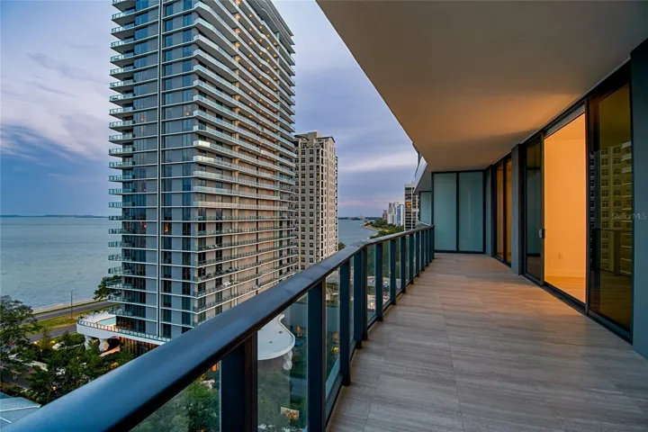 Sunset at your balcony