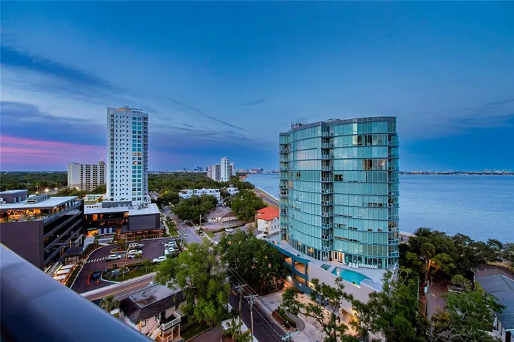 Sunset at your balcony
