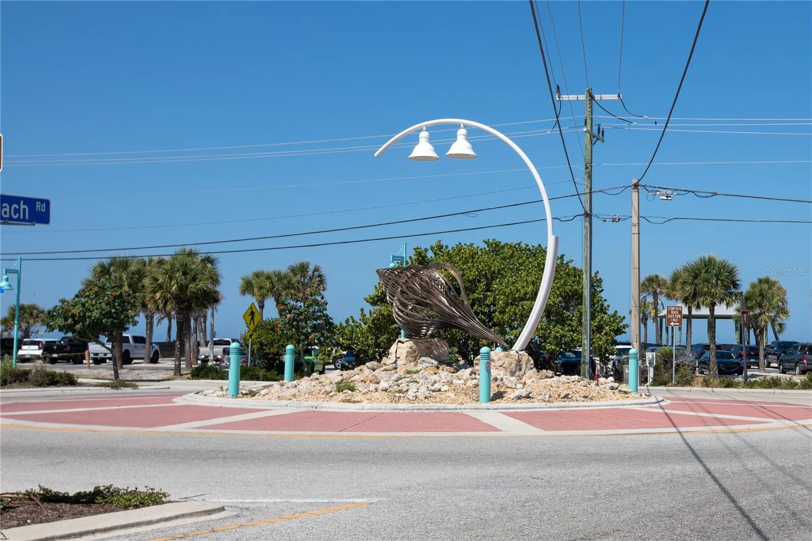 Entrance to Manasota Beach  a few minutes away