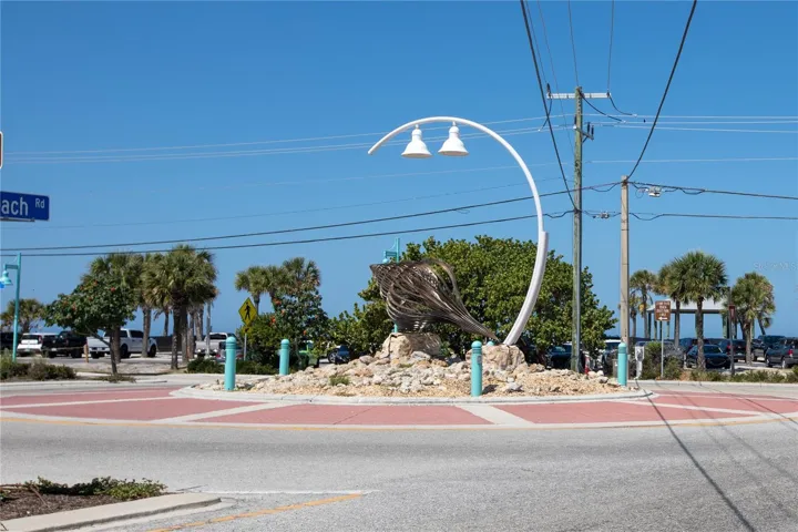 Entrance to Manasota Beach  a few minutes away