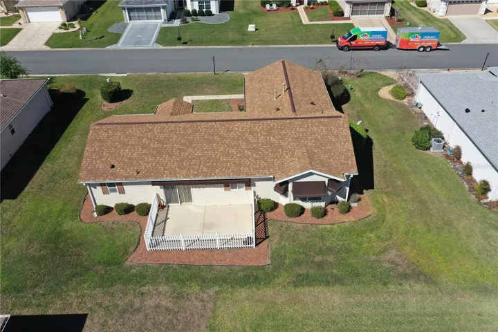View of the Backyard (Aerial)