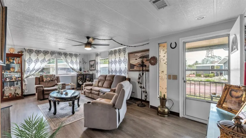 family room/front door