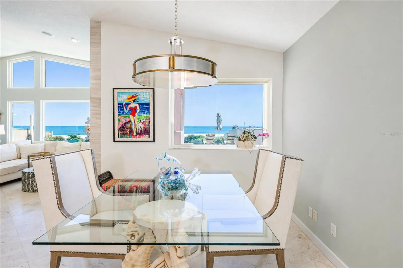 Spectacular ocean views.