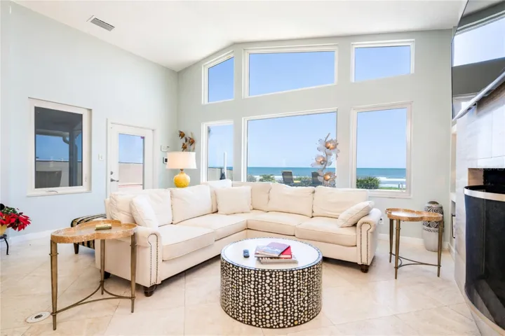 Family room off kitchen.