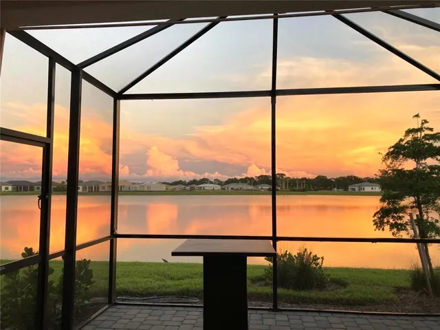 Sunset View From Screened Lanai