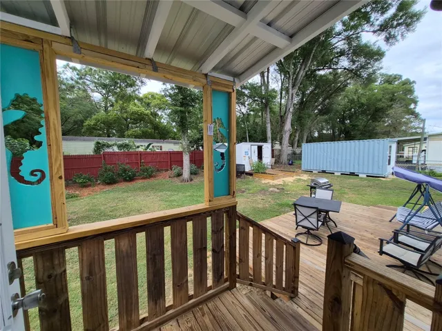 Back porch