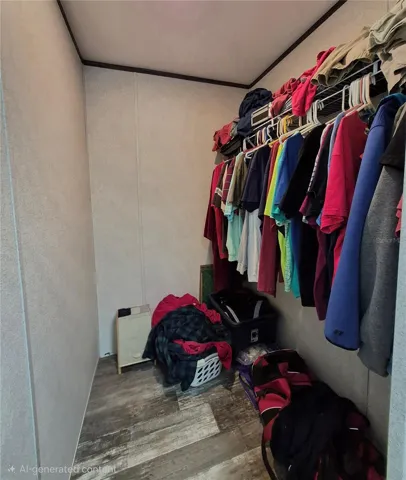 Master closet