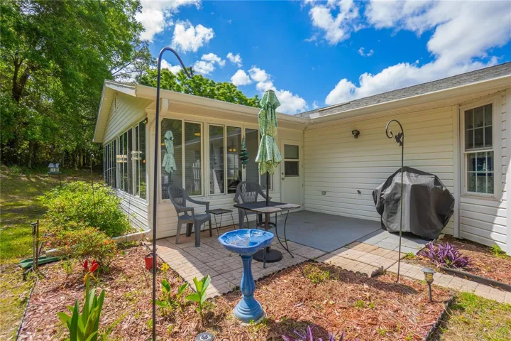 Rear Patio