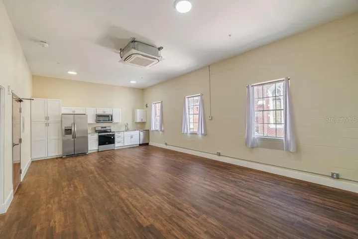 View from Southeast corner of apartment.