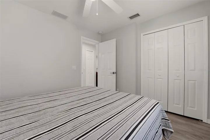Third bedroom or flex space with closet