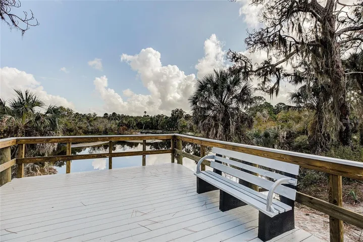 Boardwalk overlooking Myakka River - private to VGRC homeowners